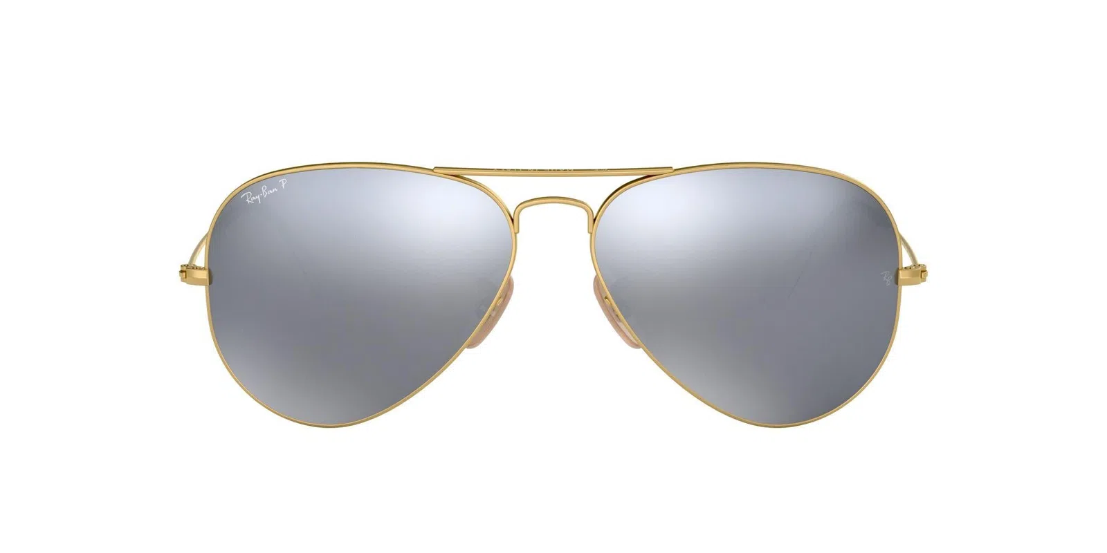 Ray Ban RB 3025 Aviator Large Metal Sunglasses - Medium - 58mm - Silver - view 52